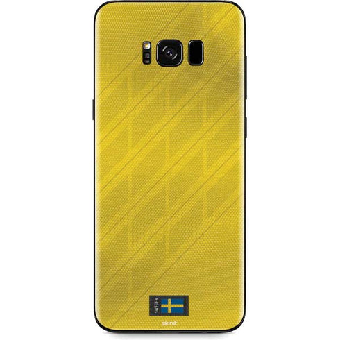 Sweden Soccer Flag Galaxy S8 Skin